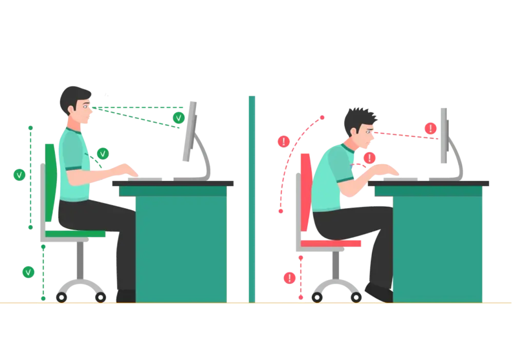 Ergonomia pracy - Jak ustawić stanowisko, by nie bolało?