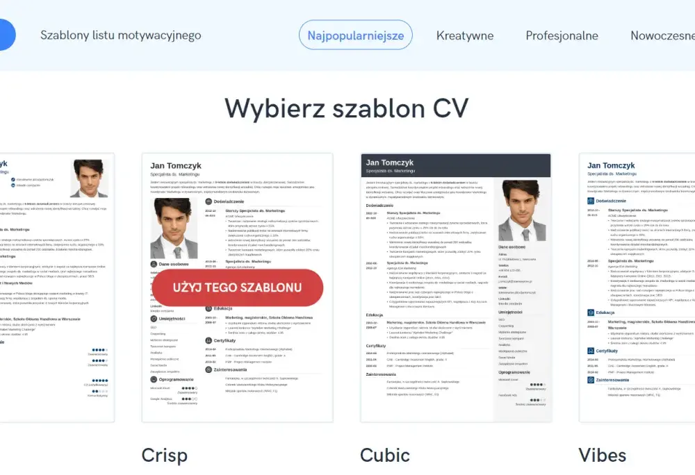 Gdzie napisać CV? Odkryj najlepsze narzędzia online do stworzenia CV
