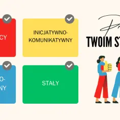 Przewodnik po stylach pracy: dominujący, inicjatywno-komunikatywny, krytyczno-analityczny, stały. Określ swój typ osobowości.