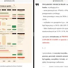 Symulacja ugody kredytu frankowego: porównanie spłaty z bankiem, ugody i wyroku. Analiza ryzyka i korzyści.
