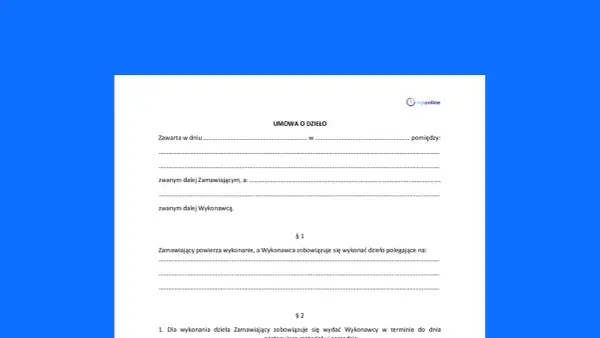 Umowa o dzieło - Podatek, ZUS, 50% KUP? Rozlicz to dobrze!