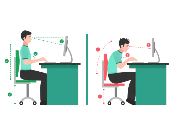 Ergonomia pracy - Jak ustawić stanowisko, by nie bolało?