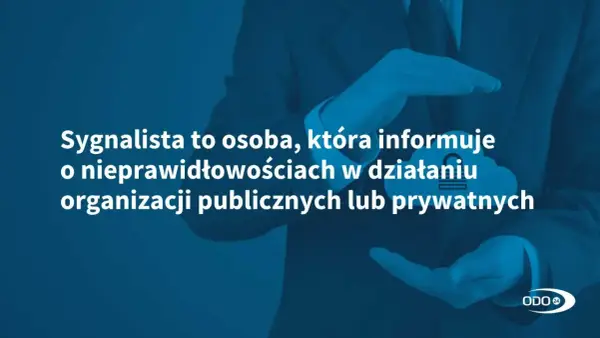 Sygnalista w firmie - prawa, zgłoszenia i ochrona. Poradnik